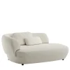 Chaise longue curva 360 Confident bianca*Vibieffe Sale