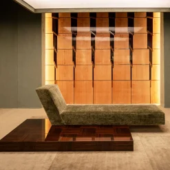 Chaise Longue Verde "Sovrana" di Storagemilano*Fratelli Boffi Discount