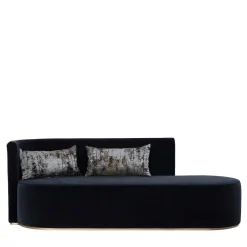 Chaise longue Virna Abyss di Ciarmoli Queda Studio*UNO Contract Outlet
