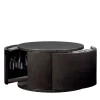 Circle Large Store Barware Black Drafted Stucco*Armani Casa Best