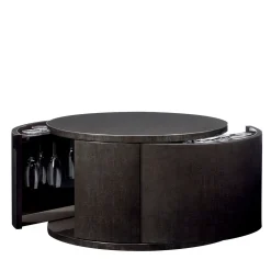 Circle Large Store Barware Black Drafted Stucco*Armani Casa Best