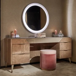 Claire Scrivania in legno grigio chiaro*Cafedesart