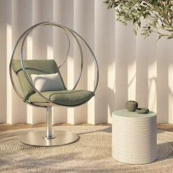 Clara Egg Lounge Chair*Galbiati Fratelli