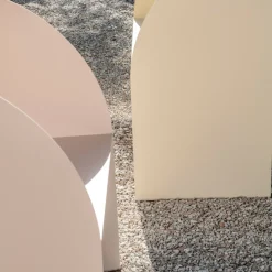 Coimbra 01 Poltrona da esterno in alluminio beige*Marco Ripa Best