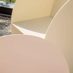 Coimbra 01 Poltrona da esterno in alluminio beige*Marco Ripa Best