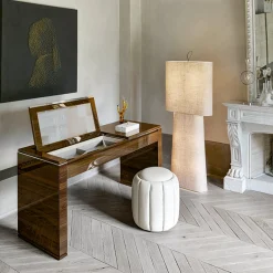 Collezione Lapis Eco Leather Pouf FB*Franco Bianchini Outlet