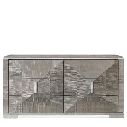 Comò a 6 cassetti in cristallo FB Collection*Franco Bianchini Best