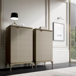 Comò alto in legno di frassino*A.R. Arredamenti