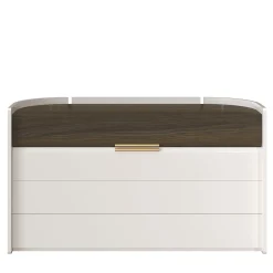 Comò Flare 01 Bianco a Quattro Cassetti*Morello Gianpaolo Clearance