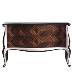 Comò in ebano e ciliegio*Annibale Colombo