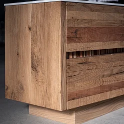 Comò in legno marrone Tartare*Omar Barbero Outlet