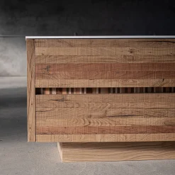 Comò in legno marrone Tartare*Omar Barbero Outlet