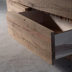 Comò in legno marrone Tartare*Omar Barbero Outlet