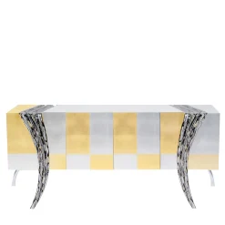 Comò Opus oro e argento di Carlo Rampazzi*Sergio Villa Online