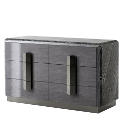 Comò piccolo grigio Madagascar*Giorgio Collection Clearance