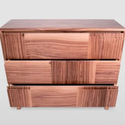 Comò scandinavo in noce nero*Ebanisteria Roberto Gambella New