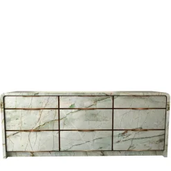 Comò Vespera in Quarzite Zaffiro Cristallo di Sheree Stuart Design*Fuda Online