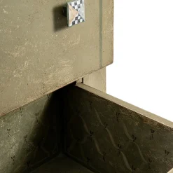 Comodino Brenta in Legno Verde*Porte Italia Hot