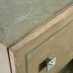 Comodino Brenta in Legno Verde*Porte Italia Hot