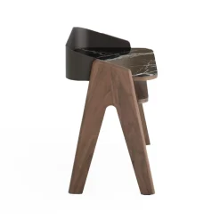 Comodino effetto marmo Bavero Breccia Imperiale*Morica Design Best