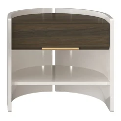 Comodino Flare 01 bianco con Cassetto*Morello Gianpaolo Sale