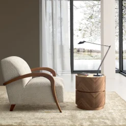 Comodino Haribo in Noce Canaletto con Piano in Ceramica Calacatta #2*Modesign Online