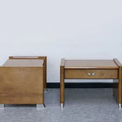 Comodino in pelle di capra vintage*Extroverso Online