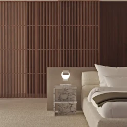 Comodino Linea in Marmo Arabescato Bianco by Martage Collection*Carrara Home Design Hot