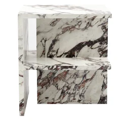 Comodino Linea in marmo Calacatta Viola by Martage Collection*Carrara Home Design Discount