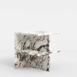 Comodino Linea in marmo Calacatta Viola by Martage Collection*Carrara Home Design Discount