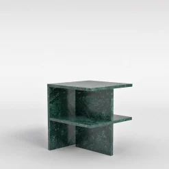 Comodino Linea in marmo Verde Guatemala by Martage Collection*Carrara Home Design Online