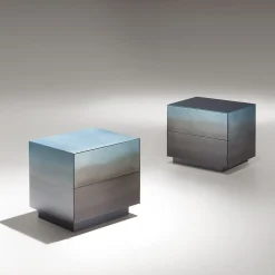 Comodino Marea 50 in acciaio inox*De Castelli Hot