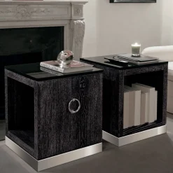 Comodino nero di Michele Bonan*Chelini