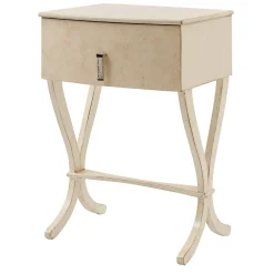 Comodino Novecento effetto marmo color crema*LCI_DECORA Online