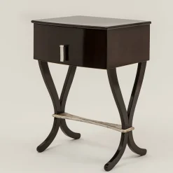 Comodino Novecento rifinito in ebano*LCI_DECORA Online