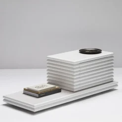 Comodino Scala bianco*Giobagnara