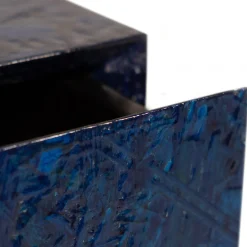 Comodino Spring con cassetto blu di Fabrizio Contaldo*Arkof Outlet