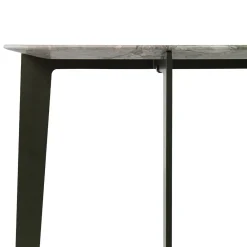 Console B191 con base verde e piano in marmo Iris Heaven*Borzalino Online