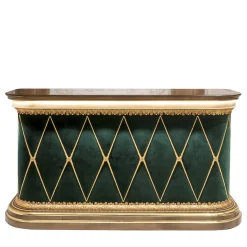 Console bar verde e oro*CG Capelletti Outlet