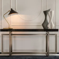 Console Charlotte con base in metallo bronzato*DOM Edizioni Outlet
