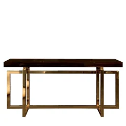 Console Charlotte con base in metallo placcato ottone*DOM Edizioni Clearance