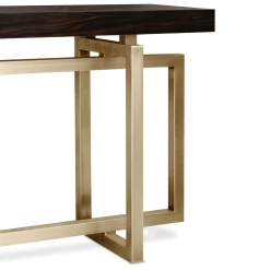 Console Charlotte con base in metallo placcato ottone*DOM Edizioni Clearance