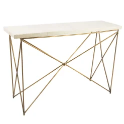 Console Filo con piano in pelle*Selezioni Domus Online