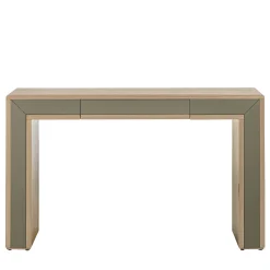 Console Galileo Lux in pelle e legno eucalipto*Carpanelli Online