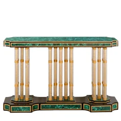 Console in cristallo e bronzo*CG Capelletti Outlet