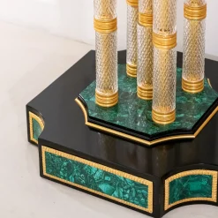 Console in cristallo e bronzo*CG Capelletti Outlet