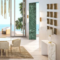 Console in Legno Bianco effetto Marmo*Morello Gianpaolo Sale