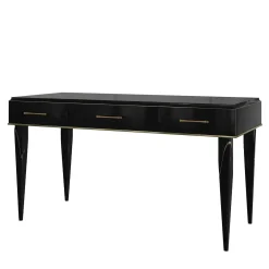 Console in legno laccato nero con cassetti della collezione Studio Privè*Guerra Vanni Discount