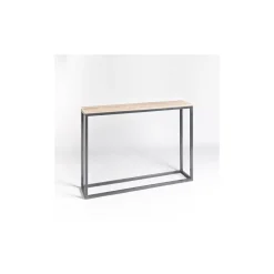 Console in travertino Salina*La Sartoria del Marmo by Lombardi Marmi Sale