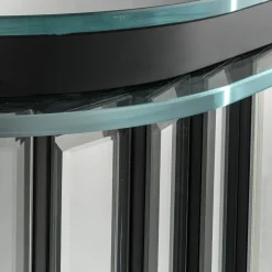 Console Incontro in Vetro di Murano Nero*Barbini Hot